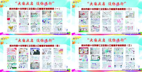 第七次全国人口普查手抄报展览