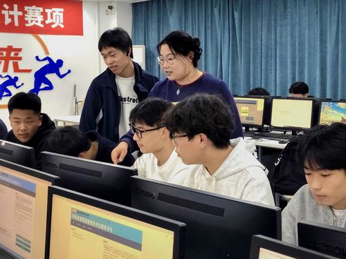 2.教务处老师现场指导