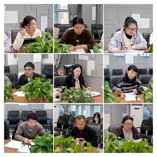 1.各学科教师代表围绕备考经验展开深入交流