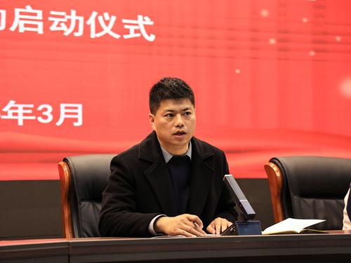 3副校长朱荣涛讲话