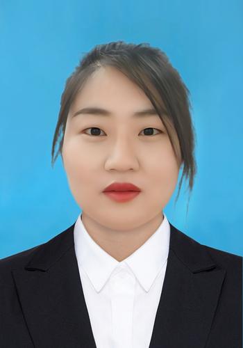 彭华丽-个人蓝底证件照 彭华丽-个人蓝底证件照