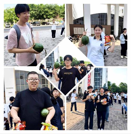 6.同学们套中礼品后开心不已